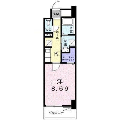 クラール上福岡 203【管理NO：1-024296001-02030】 ★家具家電は申し込み後に搬入します 2026年08月中旬入居可能の物件画像