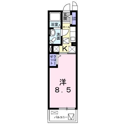 レガシーガーデンⅣ　Ａ 202【管理NO：1-016313901-02020】 ★家具家電は申し込み後に搬入します★の物件画像