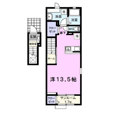 ＴＯＭＯＲＲＯＷ 201【管理NO：1-027543801-02010】 ★家具家電は申し込み後に搬入します 2026年08月中旬入居可能の物件画像
