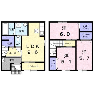 イークラフトⅡ 103【管理NO：1-026879101-01030】 ★家具家電は申し込み後に搬入します 2026年07月下旬入居可能の物件画像