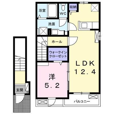 アリアキャメルⅣ 202【管理NO：1-026305802-02020】 ★家具家電は申し込み後に搬入します 2026年08月下旬入居可能の物件画像