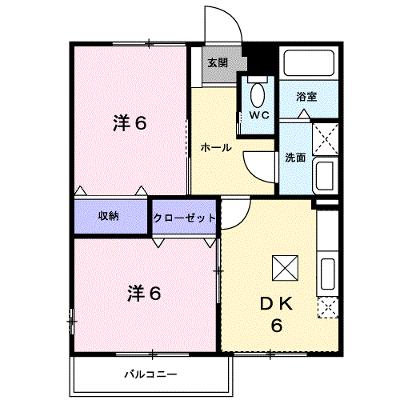 河辺ハーベスト　Ｂ 102【管理NO：1-007758102-01020】 ★家具家電は申し込み後に搬入します 2026年10月中旬入居可能の物件画像