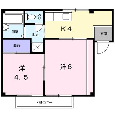 ファミールわかば 201【管理NO：1-004820801-02010】 ★家具家電は申し込み後に搬入します★の物件画像