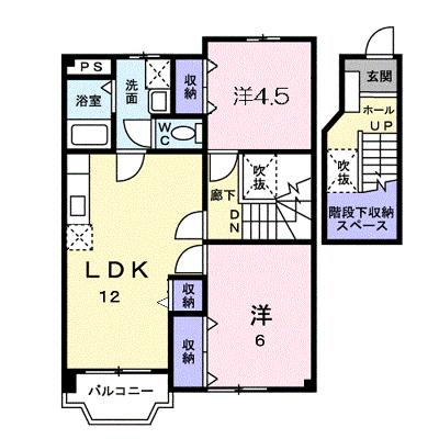 サンパティーク 203【管理NO：1-009727101-02030】 ★家具家電は申し込み後に搬入します★ ★2026年08月中旬入居可能★の物件画像