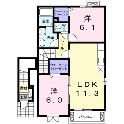 花水木　一番館 203【管理NO：1-016968001-02030】 ★家具家電は申し込み後に搬入します★の物件画像