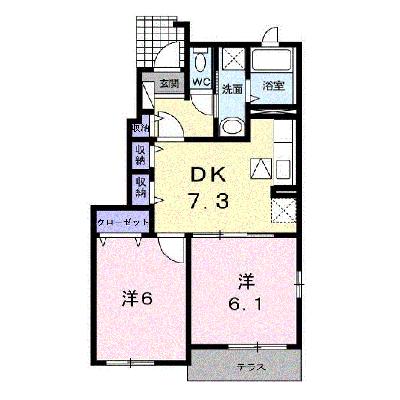 オアシス　南館 101【管理NO：1-015832402-01010】 ★家具家電は申し込み後に搬入しますの物件画像