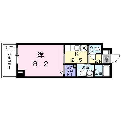 ローズガーデン 208【管理NO：1-017298401-02070】 ★家具家電は申し込み後に搬入します 2026年08月中旬入居可能の物件画像