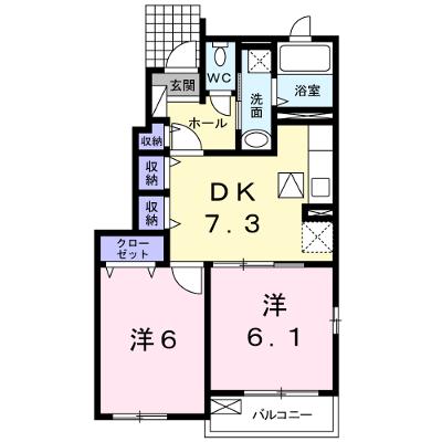 フラワー・フォレスト 101【管理NO：1-016480901-01010】 ★家具家電は申し込み後に搬入します★ ★2026年08月下旬入居可能★の物件画像