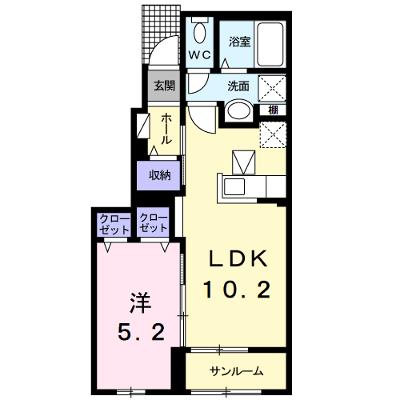 ノーブルＭ 102【管理NO：1-027220901-01020】 ★家具家電は申し込み後に搬入します 2026年08月下旬入居可能の物件画像