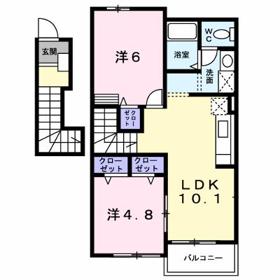 シュガーヒルＡ棟 202【管理NO：1-013148501-02020】 ★家具家電は申し込み後に搬入します★の物件画像
