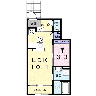 ベルアンジュ 102【管理NO：1-018124201-01020】 ★家具家電は申し込み後に搬入します★ ★2026年08月下旬入居可能★の物件画像
