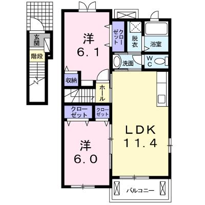 バウクロッツⅠ 201【管理NO：1-017791201-02010】 ★家具家電は申し込み後に搬入します★ ★2026年08月下旬入居可能★の物件画像