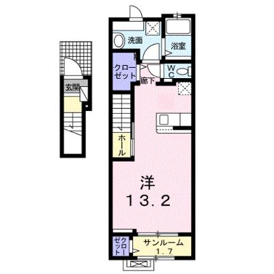 トリニティ・ベイ新別府　Ⅱ 202【管理NO：1-025056602-02020】 ★家具家電は申し込み後に搬入しますの物件画像