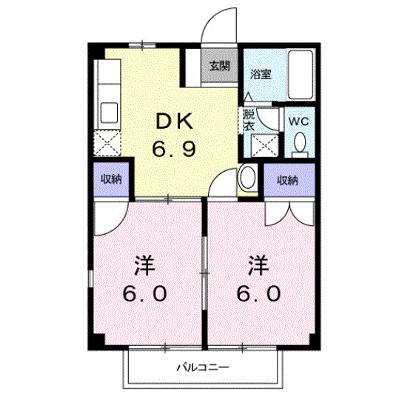 アクティブ平松 205【管理NO：1-004964501-02040】 ★家具家電は申し込み後に搬入します 2026年08月中旬入居可能の物件画像