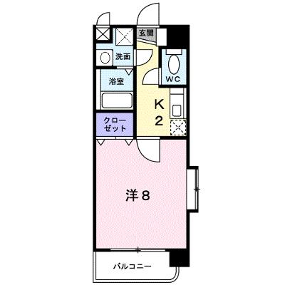 グラン・ビュ－高麗 201【管理NO：1-012906401-02010】 ★家具家電は申し込み後に搬入します 2026年08月下旬入居可能の物件画像