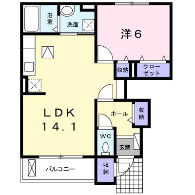 エレガンソ－レⅢ 102【管理NO：1-017661001-01020】 ★家具家電は申し込み後に搬入します 2026年08月中旬入居可能の物件画像