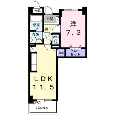 ラ　ヴィ　カルム 307【管理NO：1-020563001-03060】 ★家具家電は申し込み後に搬入します 2026年08月中旬入居可能の物件画像