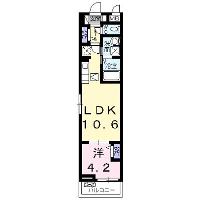 ミーテ　ジラソーレ 105【管理NO：1-021467701-01040】 ★家具家電は申し込み後に搬入します 2026年08月中旬入居可能の物件画像
