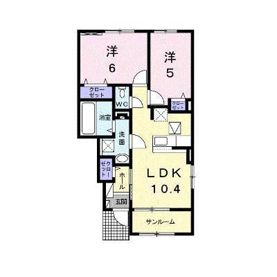 グランディール願成寺Ａ 105【管理NO：1-025474301-01040】 ★家具家電は申し込み後に搬入します 2026年07月中旬入居可能の物件画像