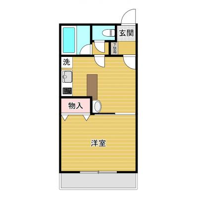 コスパだけじゃない“快適さ重視”マンスリータウン【イオンモール高崎や吉岡町へのアクセス🚙良好！】【徒歩圏内に飲食店充実🍝☕✨】【Wi-Fi無料📶！】マンスリータウン前橋問屋町A303の物件画像