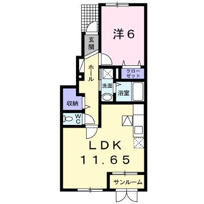 メゾン・ド・ソレイユ 101【管理NO：1-017357301-01010】 ★家具家電は申し込み後に搬入します 2026年08月中旬入居可能の物件画像