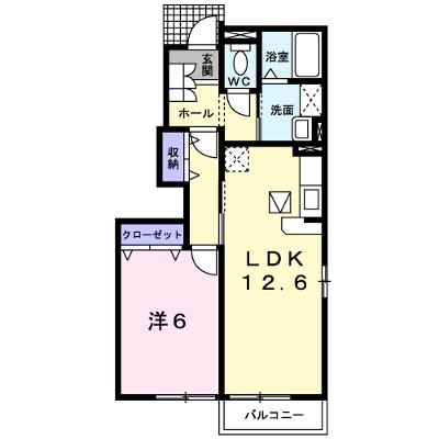 エスポワールＢ 101【管理NO：1-013433102-01010】 ★家具家電は申し込み後に搬入します 2026年08月上旬入居可能の物件画像