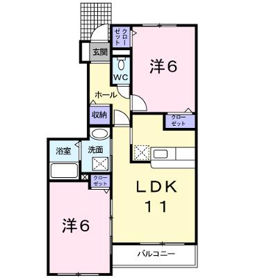 カーサセレーナ 102【管理NO：1-014474301-01020】 ★家具家電は申し込み後に搬入します★の物件画像