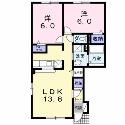 プラシ－ド・Ｙ 101【管理NO：1-015726901-01010】 ★家具家電は申し込み後に搬入します★ ★2026年11月中旬入居可能★の物件画像