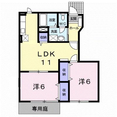 ウィンド　ヒル　Ｂ 103【管理NO：1-011003202-01030】 ★家具家電は申し込み後に搬入します★の物件画像