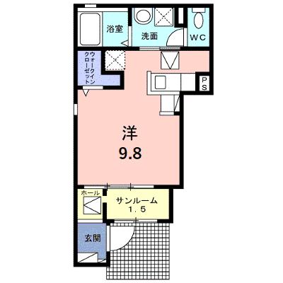 エルミタージュ　原町 101【管理NO：1-027051901-01010】 ★家具家電は申し込み後に搬入します★の物件画像