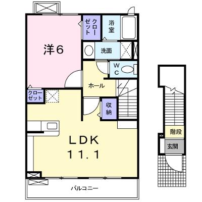 カーサ・ラッフィナート 202【管理NO：1-017406401-02020】 ★家具家電は申し込み後に搬入します★の物件画像