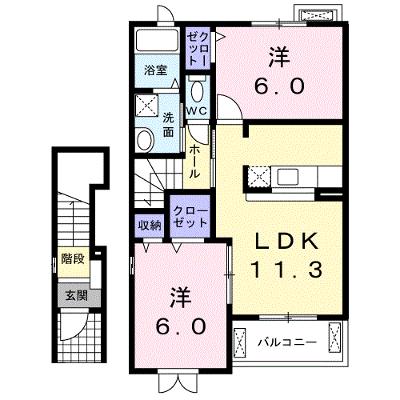 善Ａ 201【管理NO：1-016755601-02010】 ★家具家電は申し込み後に搬入します★ ★2026年08月下旬入居可能★の物件画像