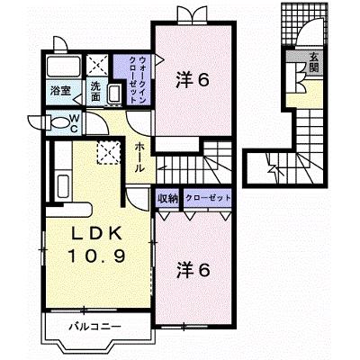 シャトン　ブリエ 202【管理NO：1-014185001-02020】 ★家具家電は申し込み後に搬入します 2026年08月下旬入居可能の物件画像