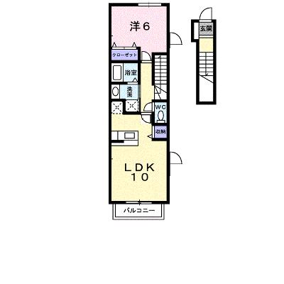 ブリーゼ大門 201【管理NO：1-017777601-02010】 ★家具家電は申し込み後に搬入します 2026年08月中旬入居可能の物件画像