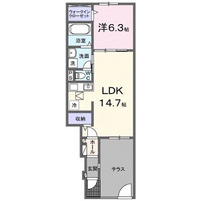 レヴァータ 103【管理NO：1-027490901-01030】 ★家具家電は申し込み後に搬入します★の物件画像