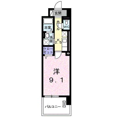 グランデ新宿 403【管理NO：1-022457401-04030】 ★家具家電は申し込み後に搬入します 2026年08月中旬入居可能の物件画像