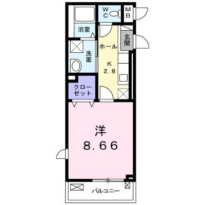 マヤ・カミーユ 401【管理NO：1-017776501-04010】 ★家具家電は申し込み後に搬入します 2026年08月下旬入居可能の物件画像