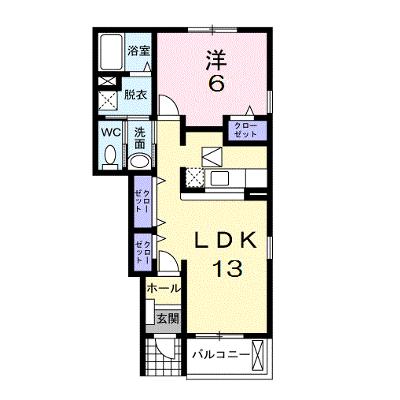 カン・カーロ　Ⅰ 104【管理NO：1-013615401-01040】 ★家具家電は申し込み後に搬入します 2026年08月中旬入居可能の物件画像