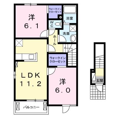アース　ビレッジ　Ⅰ 201【管理NO：1-018133601-02010】 ★家具家電は申し込み後に搬入します 2026年08月中旬入居可能の物件画像