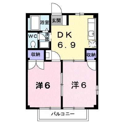 ファンタジアⅡ 201【管理NO：1-006691302-02010】 ★家具家電は申し込み後に搬入します 2026年08月中旬入居可能の物件画像