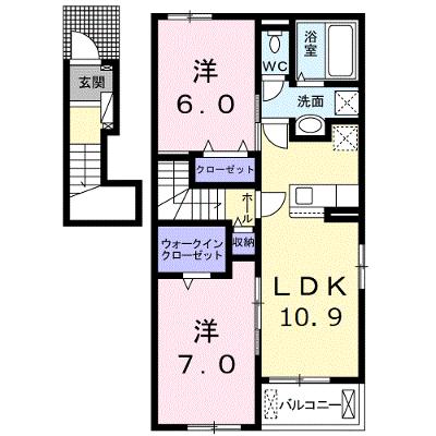 プルーム・ヴィレⅢ 201【管理NO：1-026064703-02010】 ★家具家電は申し込み後に搬入します★の物件画像