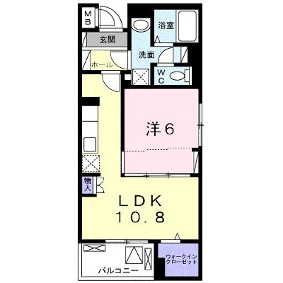 コントレイル 401【管理NO：1-026104201-04010】 ★家具家電は申し込み後に搬入します 2026年08月中旬入居可能の物件画像