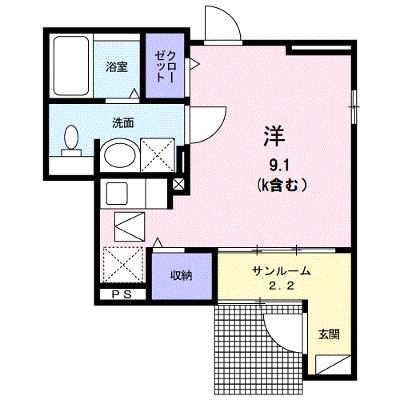 カーサ　トラモント 102【管理NO：1-021026401-01020】 ★家具家電は申し込み後に搬入します 2026年08月上旬入居可能の物件画像