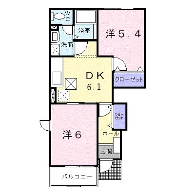ヒルサイド 101【管理NO：1-010734101-01010】 ★家具家電は申し込み後に搬入します★の物件画像