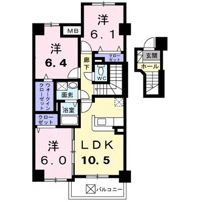 ＥＣＲＵ（エクリュ） 302【管理NO：1-014616001-03020】 ★家具家電は申し込み後に搬入します 2026年08月中旬入居可能の物件画像