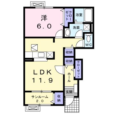 トゥ・ル・モンド 103【管理NO：1-013923601-01030】 ★家具家電は申し込み後に搬入します 2026年08月下旬入居可能の物件画像