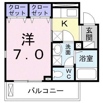 メゾン　ド　レスポワール 205【管理NO：1-023649901-02050】 ★家具家電は申し込み後に搬入します 2026年08月中旬入居可能の物件画像