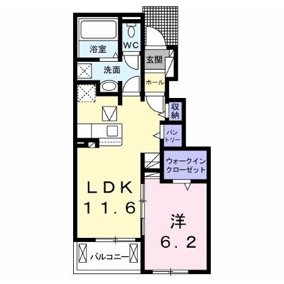 ティモアナⅡ 102【管理NO：1-026307501-01020】 ★家具家電は申し込み後に搬入します 2026年07月上旬入居可能の物件画像