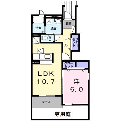 グリーンヒルズ日の出Ａ棟 101【管理NO：1-015879101-01010】 ★家具家電は申し込み後に搬入します 2026年08月下旬入居可能の物件画像