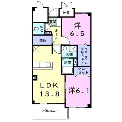カーサ　コレッタ 105【管理NO：1-011725401-01050】 ★家具家電は申し込み後に搬入します 2026年08月上旬入居可能の物件画像
